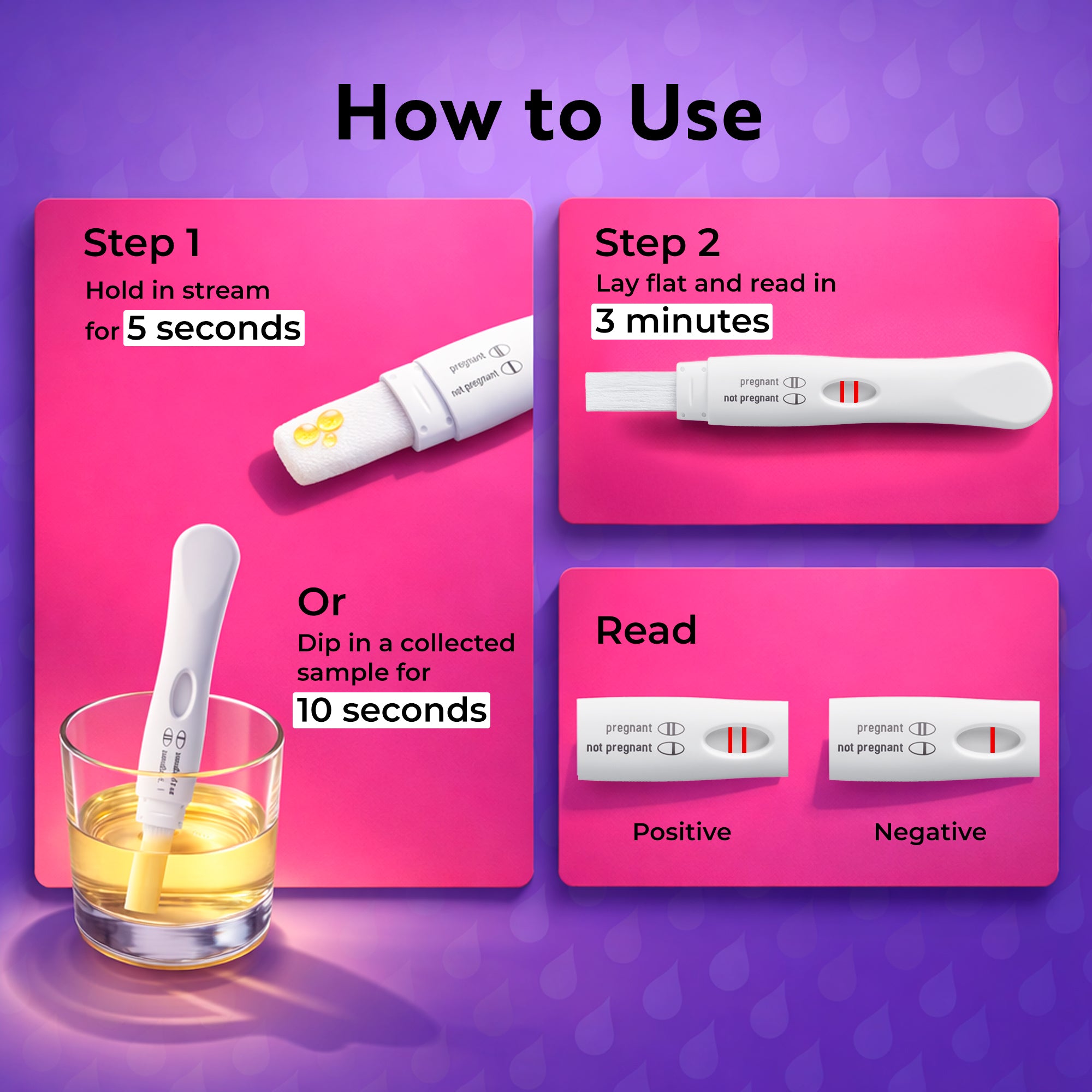 Apphia Early Detection Pregnancy Test (5 Count)